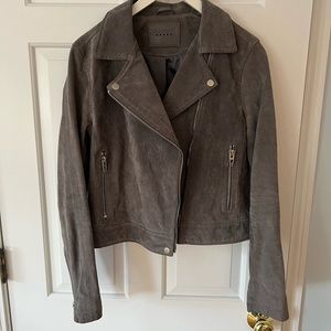 Blank NYC suede moto jacket